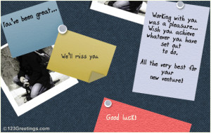 Farewell Card For Your Colleague! Free Farewell eCards, Greeting ...