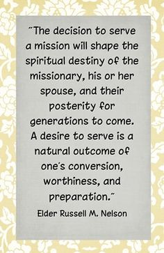 Missionary Quotes