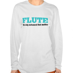 Funny Flute Player T-shirt