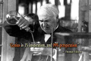 Full Image | Get as postcard | More Quotes by Thomas Edison ]