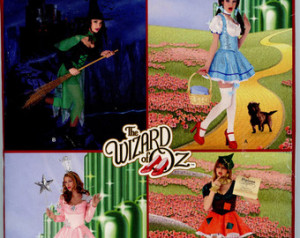 ... Adult Costume Sewing Pattern Dorothy Wicked Witch Glinda Scarecrow