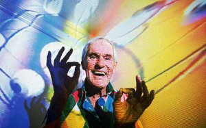 Timothy Leary, the former LSD experimentor turned computerized ...
