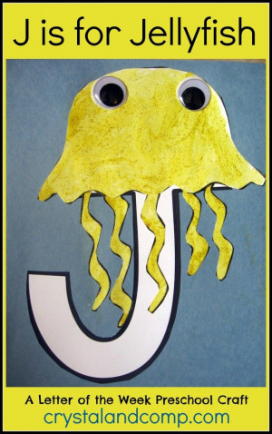 is for jellyfish: alphabet activities for preschoolers