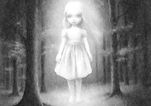 saw a ghost. A real, swear to the dude in the sky, ghost…