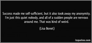 More Lisa Bonet Quotes