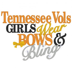Sayings (3376) ...Tennessee Vols Girls 5x7 £1.90p