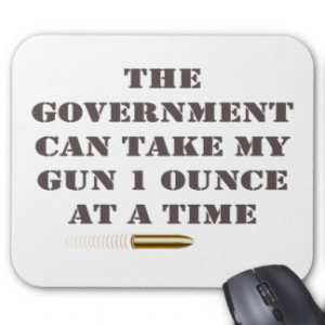 Funny Gun Rights Mouse Pads