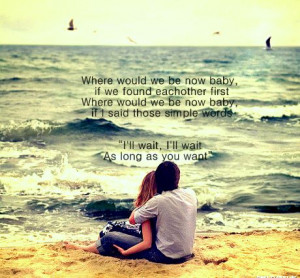 good charlotte song quote lyric wait for you life love