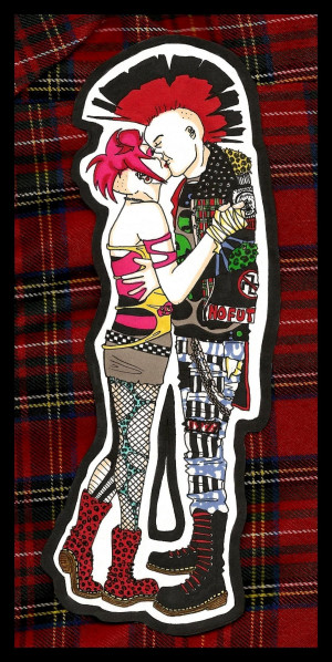 Punk Love Revisited by androidfink
