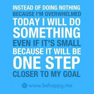 Small Changes Not Drastic Measures