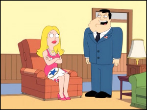 Francine, you know I only laugh at Two and a Half Men. Heh heh heh ...