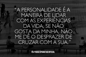 personalidade a maneira de lidar as experi ncias da vida se