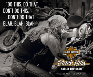 Harley Women Rider Quotes