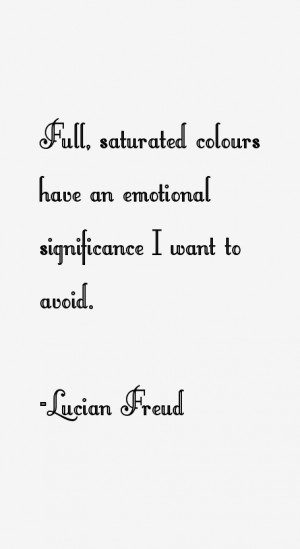 Lucian Freud Quotes & Sayings
