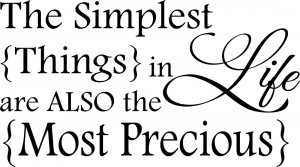 Simplest Things