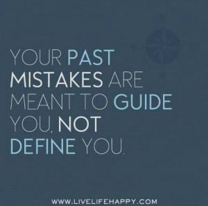 Past mistakes