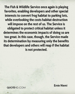 The Fish & Wildlife Service once again is playing favorites, enabling ...