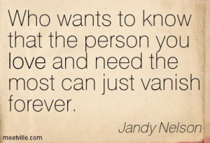 Quotes of Jandy Nelson About grief, good, heart, eyes, love, living ...