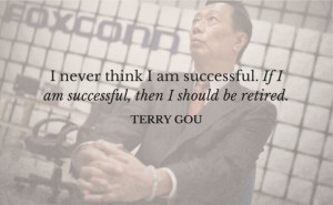 terry gou inspiring quote