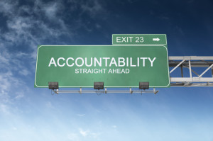 Accountability bridges the gap between intention and results ...