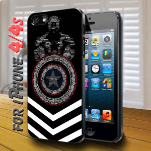 marvel the avenger captain america quotes Black Case