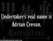 Undertakers real name