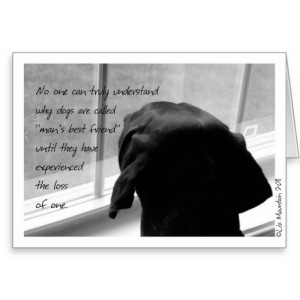 Sympathy Quotes For Loss Of Dog Sympathy card-loss of pet dog