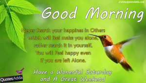 Happy Saturday Love Quotes Saturday good morning