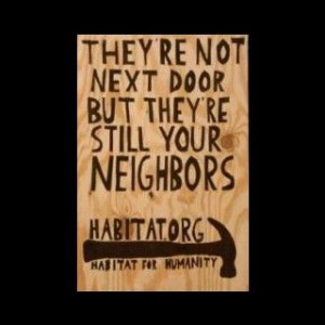 Habitat for Humanity love: They're not next door but they are still ...