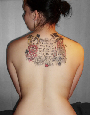 Alice In Wonderland Tattoo Quotes