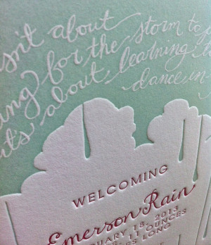 ... lettering for the quote and cheerful sunkissed pink hand lettering