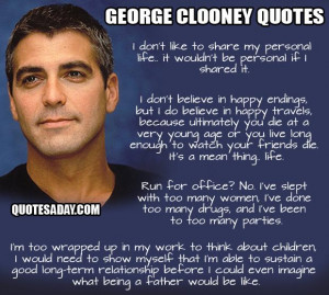 George Clooney Quotes