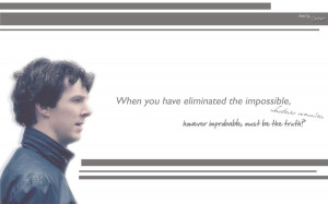 Sherlock Holmes Quotes... by IDEAZonetimer