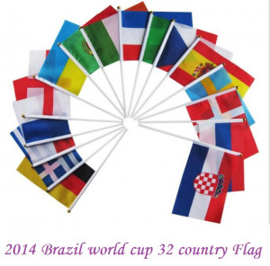 brasil world cup 32 soccer team font b flag b font font b hand b jpg