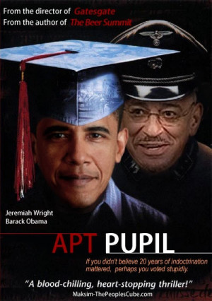 Rev. Wright and Obama Apt Pupil Parody Ass clowns!!