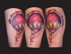 Tattoos circa survive hotair baloon music tattoo