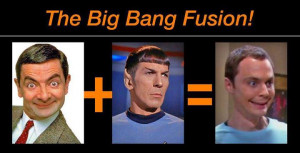 Mr. Bean + Spock = Sheldon Cooper - Big Bang Theory Fusion