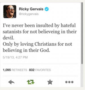 Ricky Gervais Quote' Brilliant