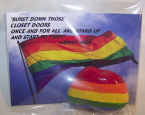 SALE Gay Pride Rainbow Pocket Stone Unity Lesbian Bisexual Transgender ...