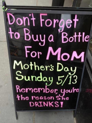 Wisdom for the kids on Mother's Day!