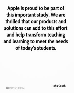 john-couch-quote-apple-is-proud-to-be-part-of-this-important-study-we ...