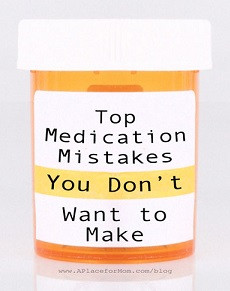 ... five common medication mistakes seniors make, and how to avoid them
