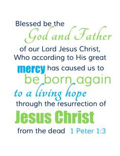 Free Easter/ Resurrection Sunday Scripture verse printable for your ...