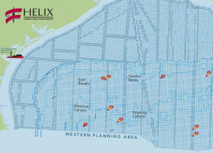 Garden Banks Gulf of Mexico Offshore Block Map
