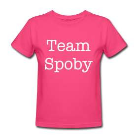 Team Spoby (quote on back) tee Pervy Apparel
