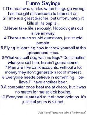 BLOG - Funny Boss Sayings