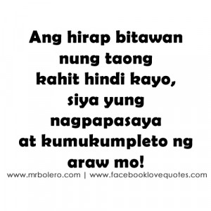 Sad Quotes About Love Tagalog