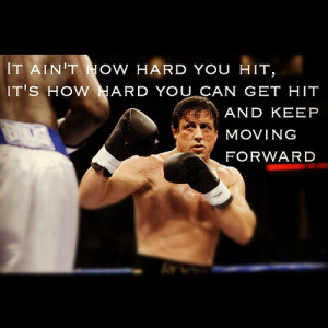 ... been collecting. I like to collect Rocky Movie quotes for motivation