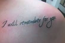 will have this tattoo, with the Alzheimer's symbol attached at the ...