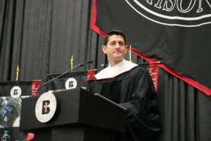 ... Paul Ryan told graduating seniors on Saturday ( video here ) at